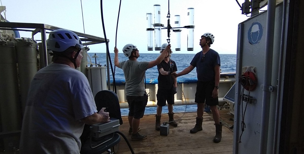 Drifting traps ready to be deployed Drifting traps ready to be deployed