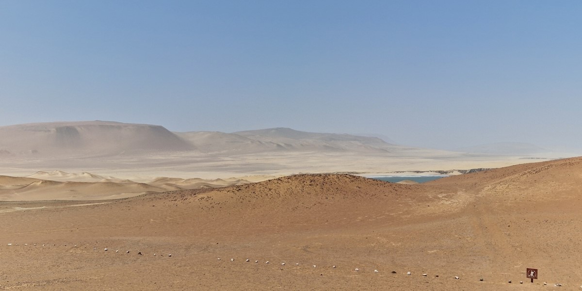 The desert south of Paracas: dust is in the air once more! The desert south of Paracas: dust is in the air once more!