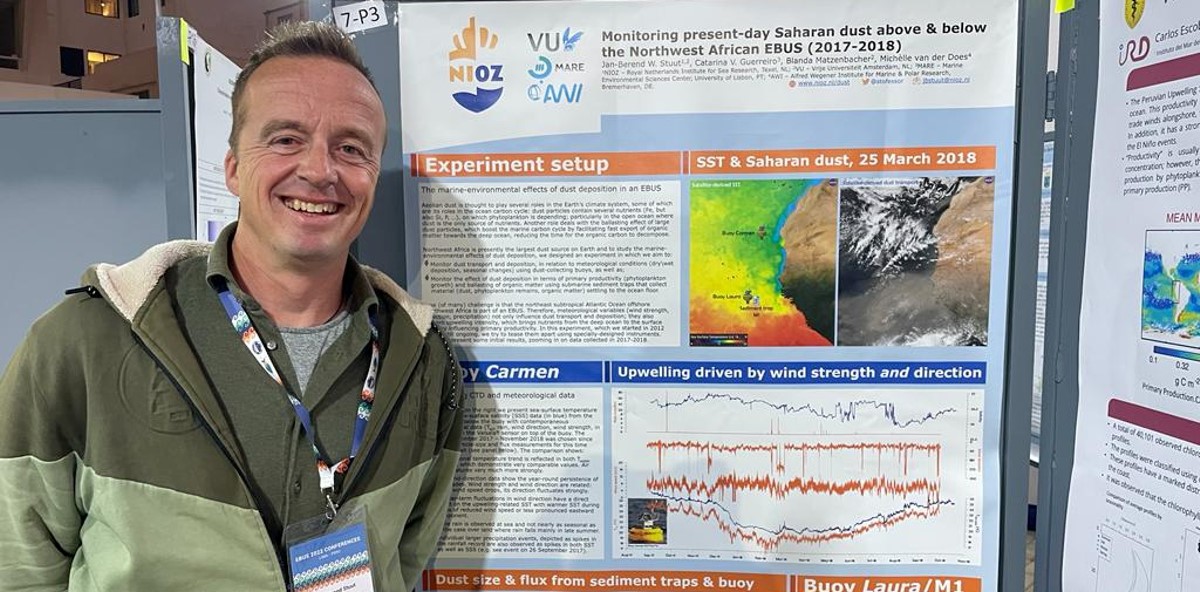 Poster presentation on the role of Saharan dust in the North Atlantic EBUS Poster presentation on the role of Saharan dust in the North Atlantic EBUS