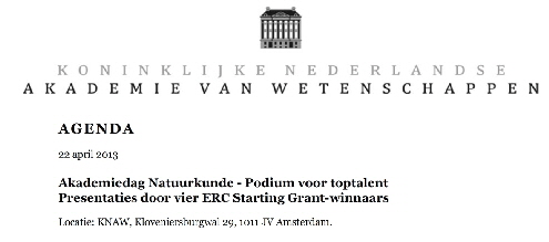 news-2013-04-22-KNAW-praatje-ERC news-2013-04-22-KNAW-praatje-ERC